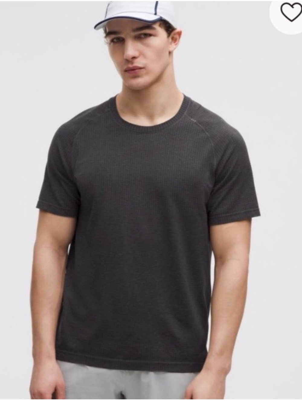 Lululemon Black Metal Vent Tech Tee